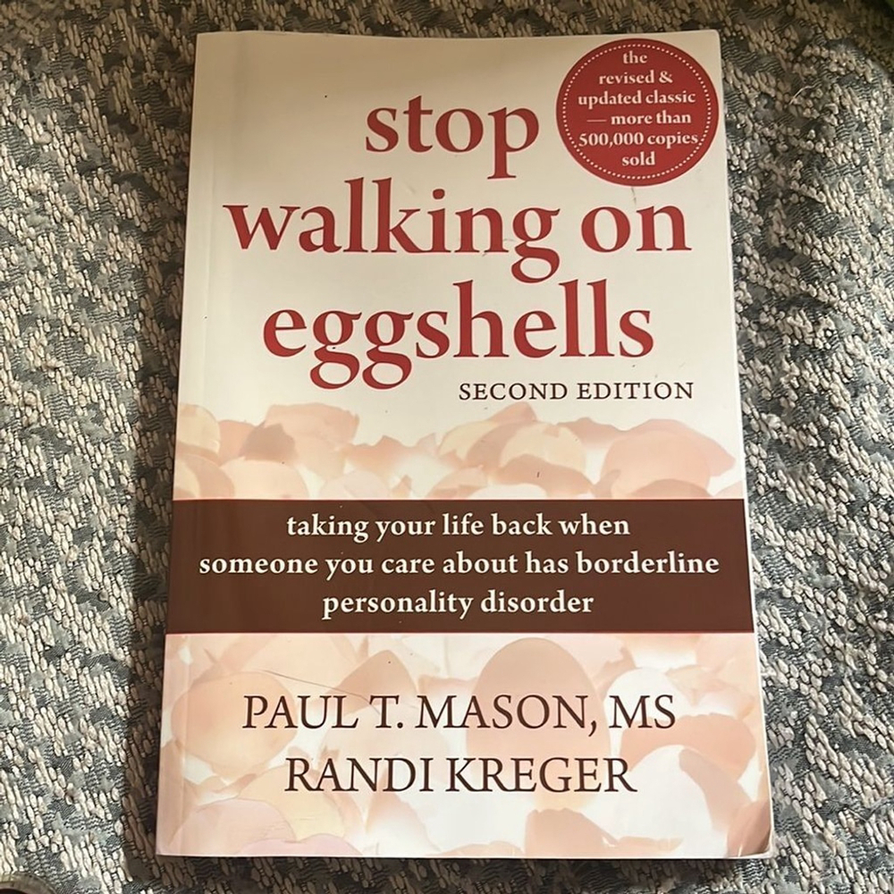 Stop Walking On Eggshells Book Borderline Personality Disorder